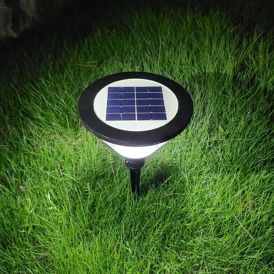 Wasserdichte IP65 wirtschaftliche chinesische hochwertige heiße Verkauf Solar-LED Rasenlicht der Gartenbeleuchtung Einfache Solar Rasenbeleuchtung