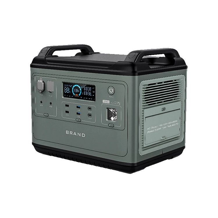 2 Kw Portable Power Station Outdoor Emergency Use Charger