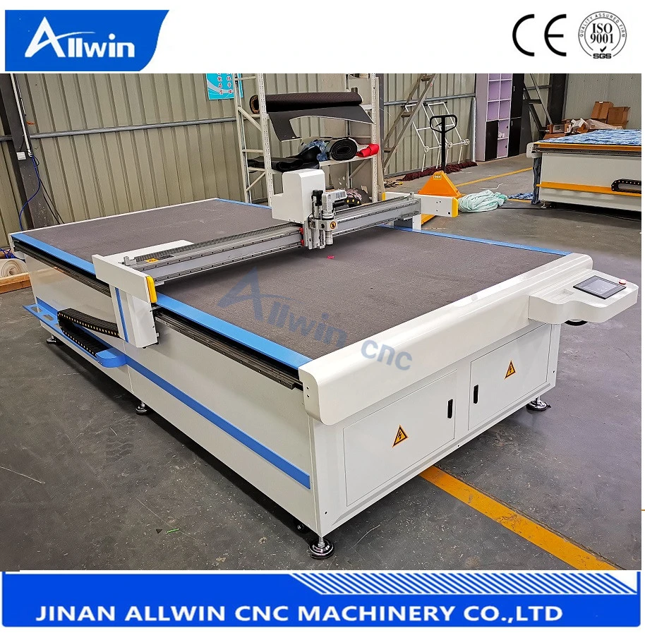 Automatic Projector Flatbed Digital Cutter Factory Price Paper, Fabric, PVC Flat Cutter Plotter for Garment Sample, Pattern Making