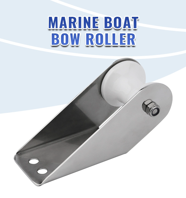 High quality/High cost performance  Various Styles Boat Anchors Accessories Anchor Bracket with Nylon Wheel Boat Anchor Bow Roller