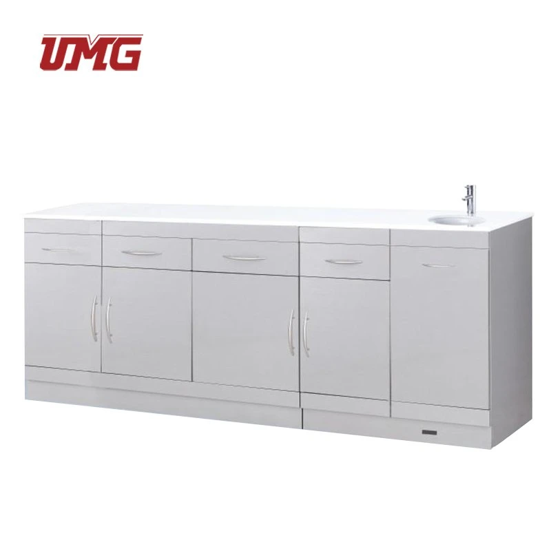 Sterilization Dental Cabinet Hospital Furniture Clinic Unit with Sink