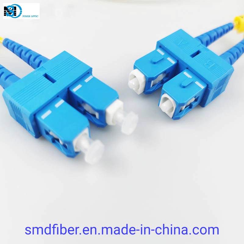 Sc/Upc-Sc/Upc Optical Fiber Patch Cord 2.0mm LSZH for Telecommunication Tools