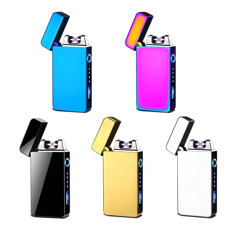 Metal Flameless USB Rechargeable Cigarette Plasma Lighter