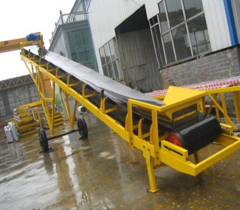 Portable Grain Truck Unloading Belt Conveyor