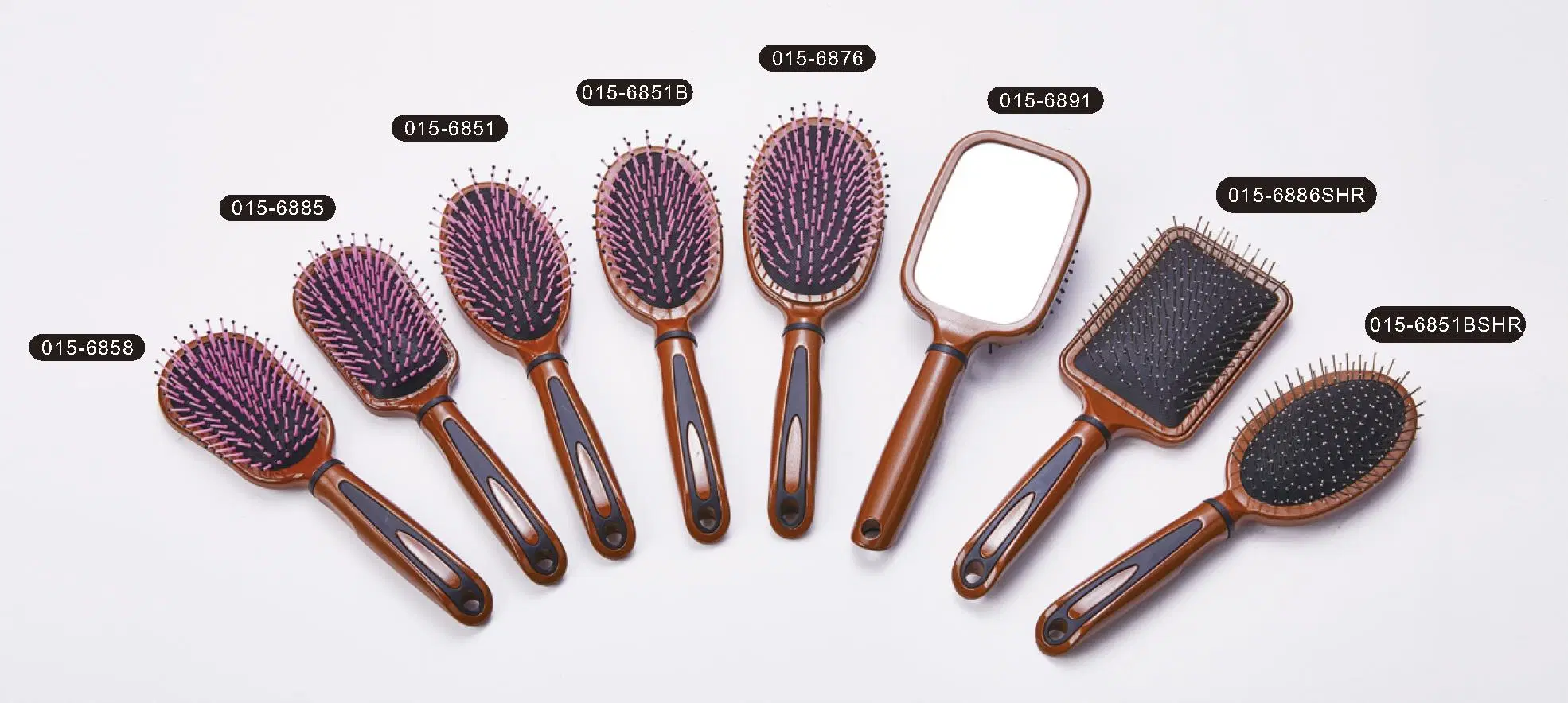 Brown Wooden Style of Hair Brush