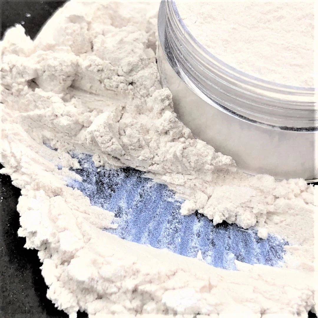 Pearlescent Pigments P725 Blue Pearl for Coating Plastic 225 Rutile Fine Silver Paint Building Coating Car Coating Hot Sale