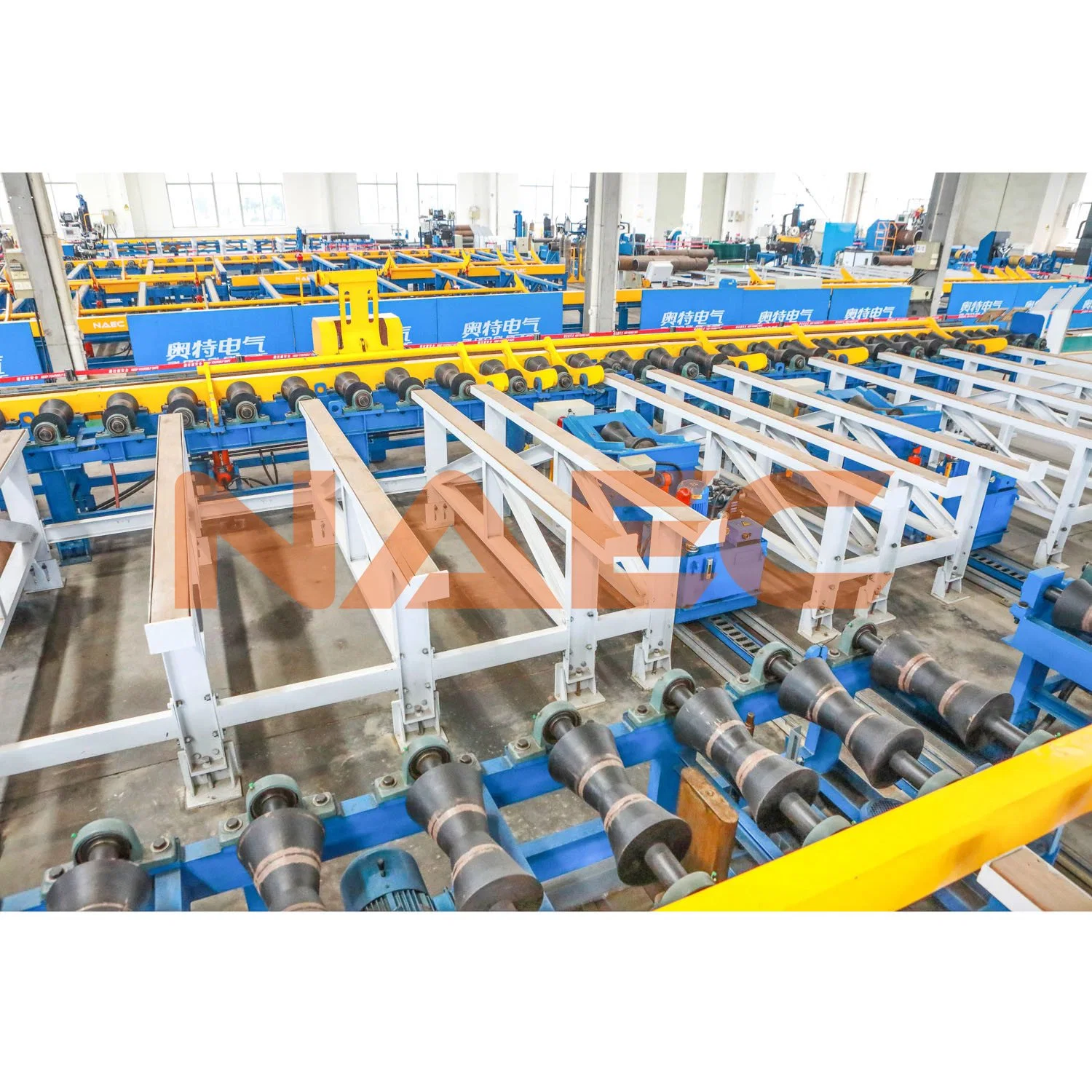 Pipe Fabrication Production Lines Conveying Logistic System