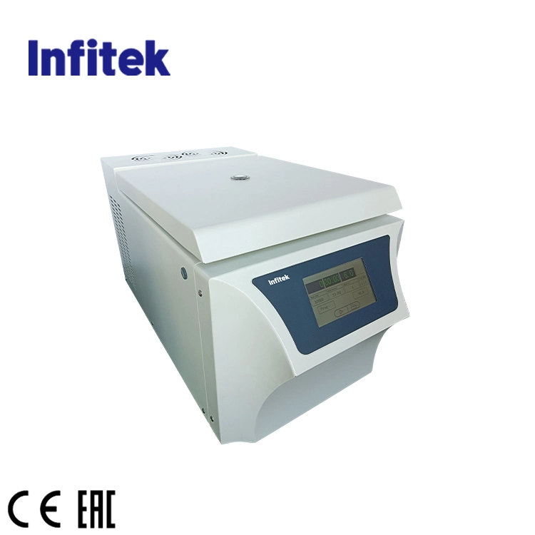 Centrifugeuse réfrigérée haute vitesse 16500r/min certifiée ISO ce FDA EAC d'Invitek