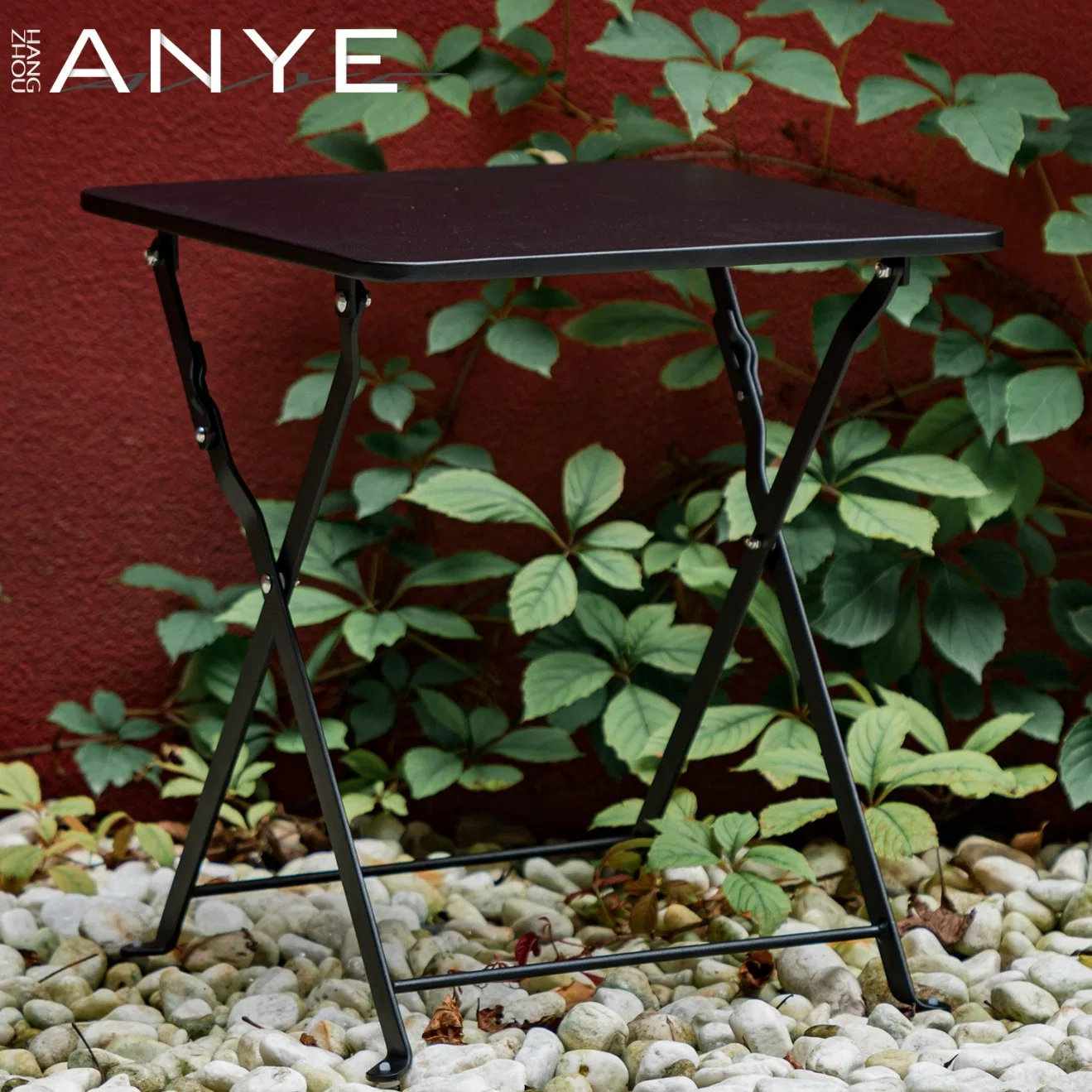 Hotel Living Room Durable Steel Low Foldable Side Tea Table Flower Stand Table Modern Hotel Furniture