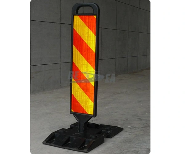 Rubber Base Plastic Delineator Panel for Traffic Safety