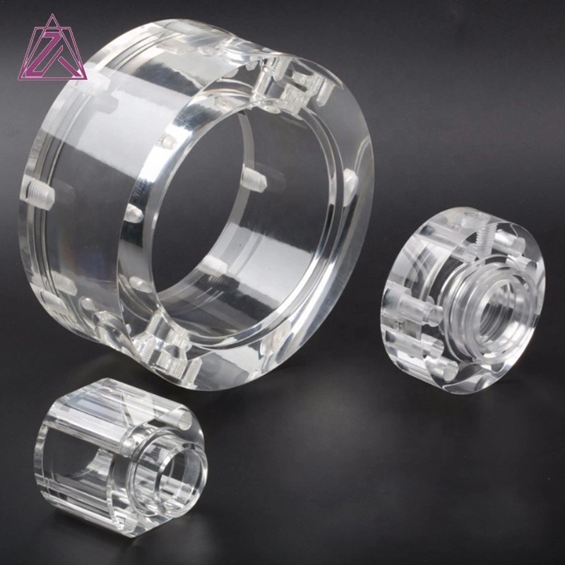 Chine acrylique transparent PMMA ABS PC pièces plastiques produits CNC Service Turning Machining