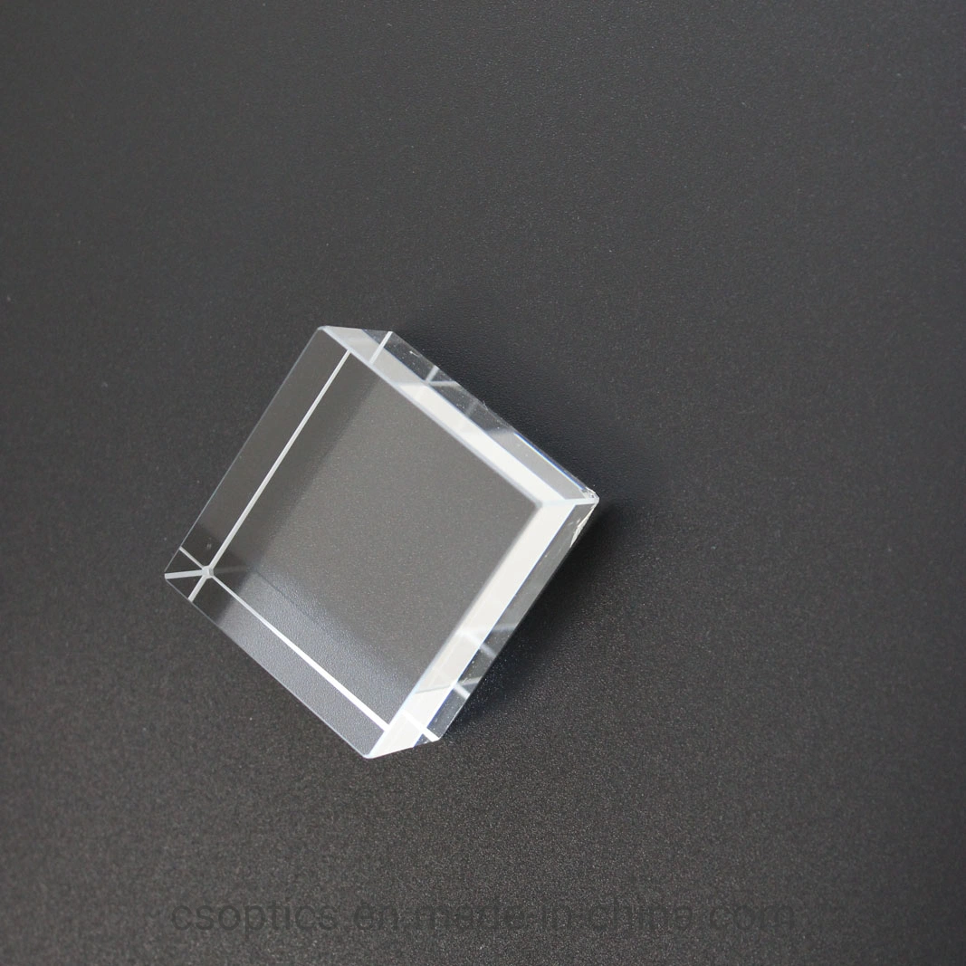 Optical Glass Prism Collimating Prism with Black Painting Prism