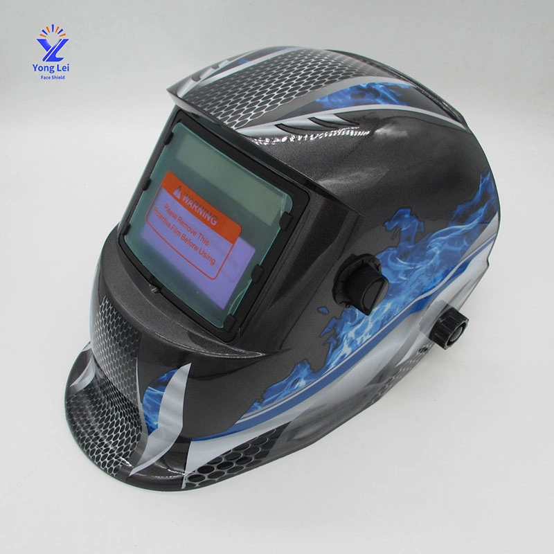 Custom Pattern Welding Work Grinding Automatic Darkening Welding Helmet