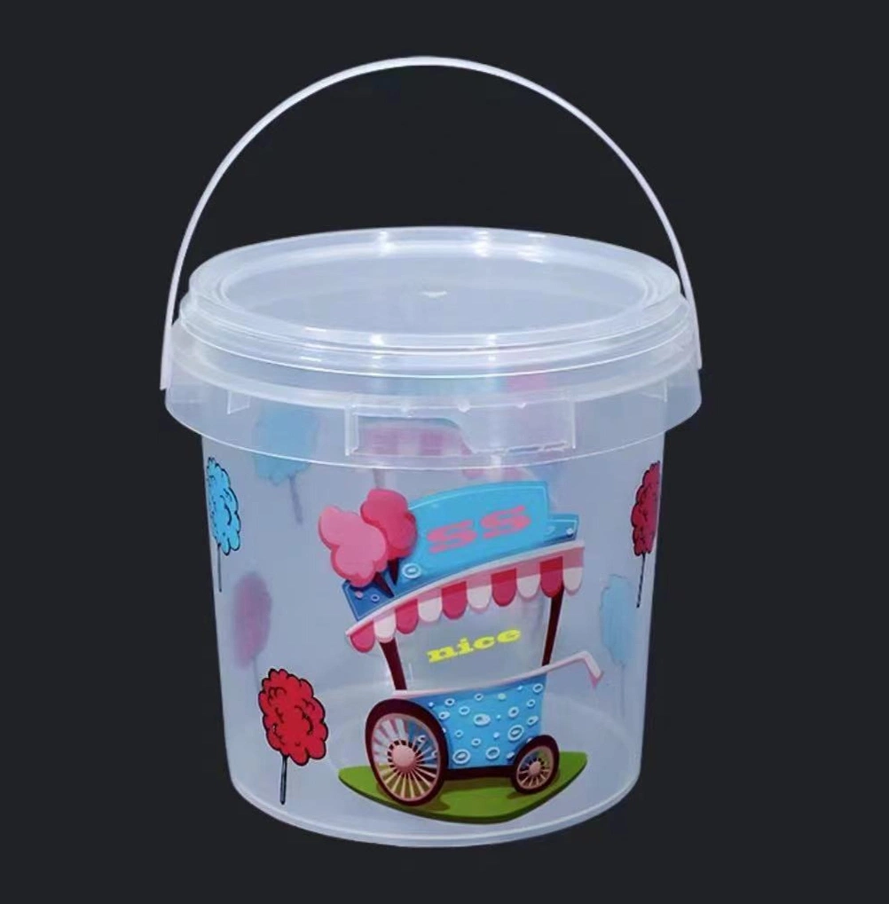 Good Quality Professional Round High Temperature Unbreakable 2L Plastic Bucket