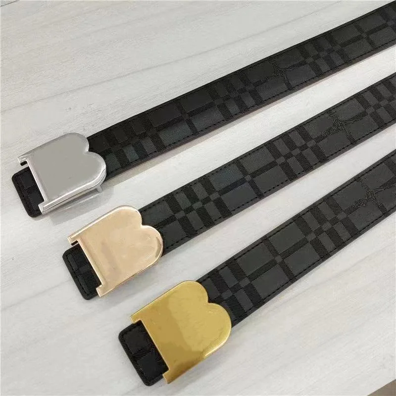 Fashion Classic Men Designers Belts Womens Mens Casual Letter Smooth Buckle Belt Width 3.8cm Luxury Brand Apparel Accessories