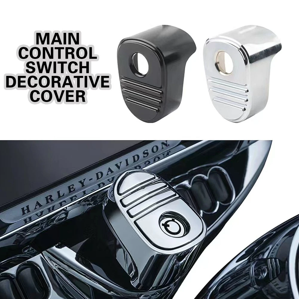 Shark Power Aluminum CNC Lock Cap for Harley Davidson Accessories