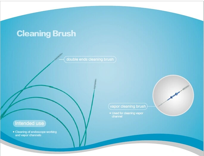 Ce Marked Single Use Scope Channel Cleaning Brush