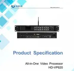 Zwei-in-einem-LED-Videoprozessor HD-Vp620