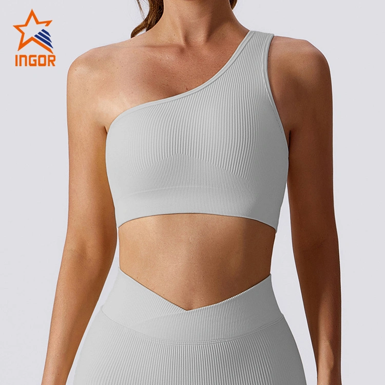 Ingor Sportswear Plus Size Activewear Manufacturers Custom Women Gym Fitness Wear Quick Drying Sports Yoga Bra Apparel