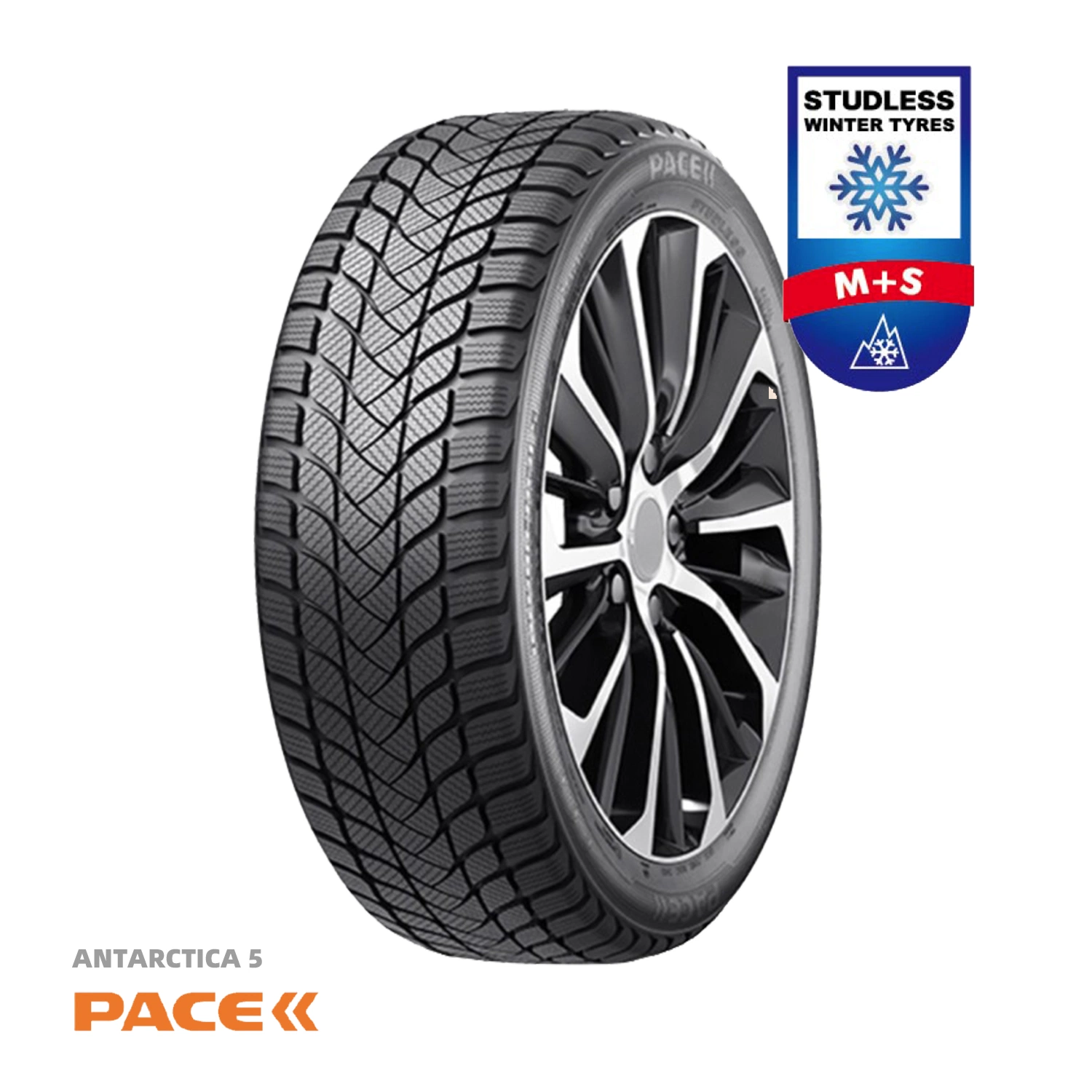 Winter Studable Tires for Car SUV Light Truck Commercial Van 245 45r20 5 Years Quality ECE Available From China Zeta Pace Brands