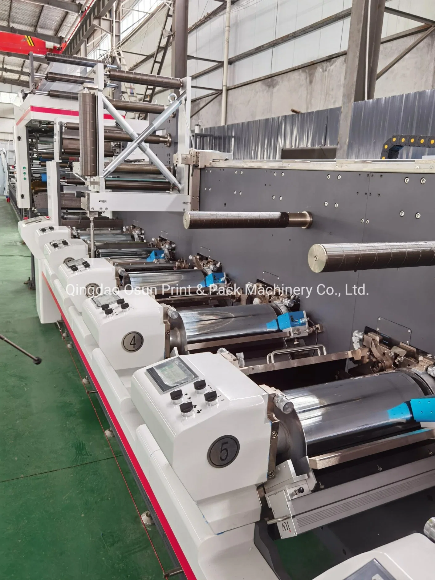 Flexo Printing Machine Flexo Printing Press Flexo Printing Machinery for Labels Paper Film Flexography Flexographic Printing Press Printer for Self-Adhesive