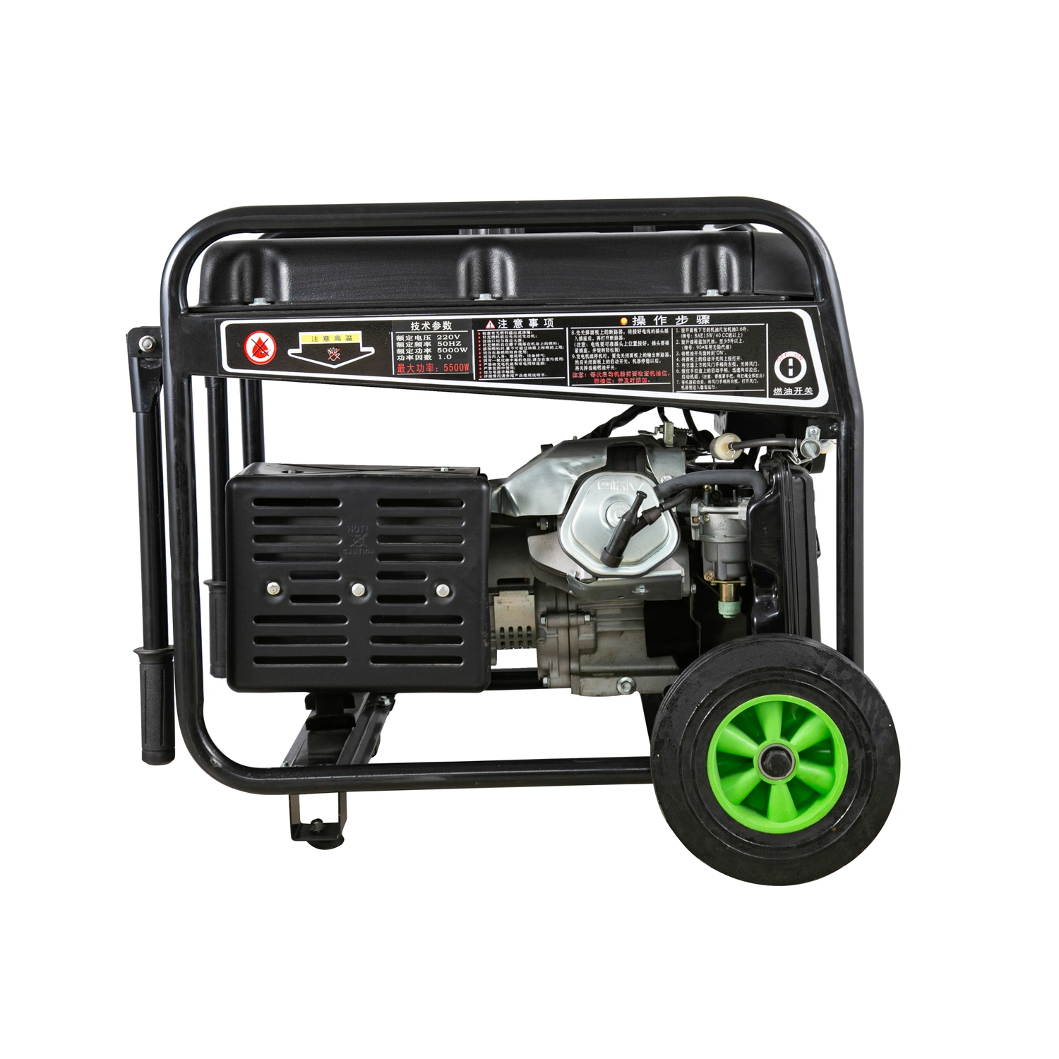 Werksversorgung 5kVA mit CE Electric Start Portable Gasoline Generator