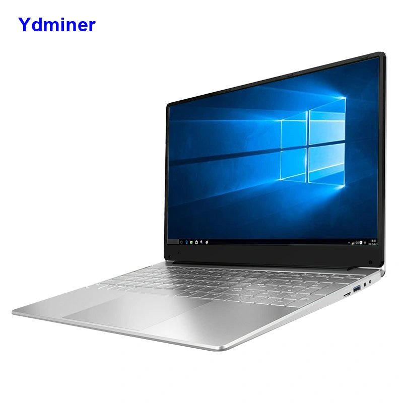 Computador portátil portátil de plástico e aço PC notebook de 15.6 polegadas Com janela 10 yd-LP16