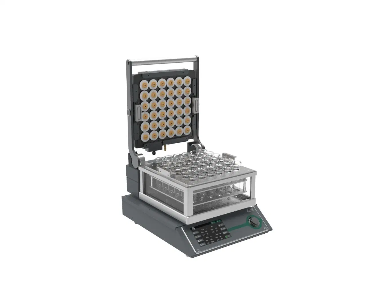 High-Throughput Parallel Evaporator System with LCD Screen