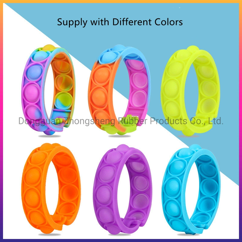 FDA Grade Silicone Colorful Rats Pioneer Bracelet Wristband