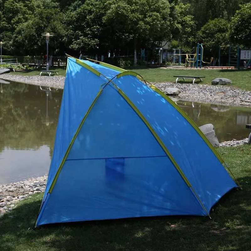 Large Size Unique Portable Design Anti UV Instant Pop up Fishing Tent Beach Shade Canopy with Carry Bag