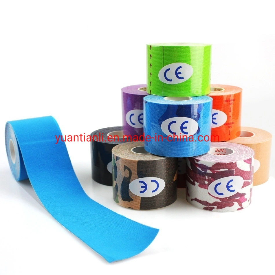 Breathable Waterproof Cotton Elastic High Performance Therapy Muscle Athletic Kinesiology Sports Tape