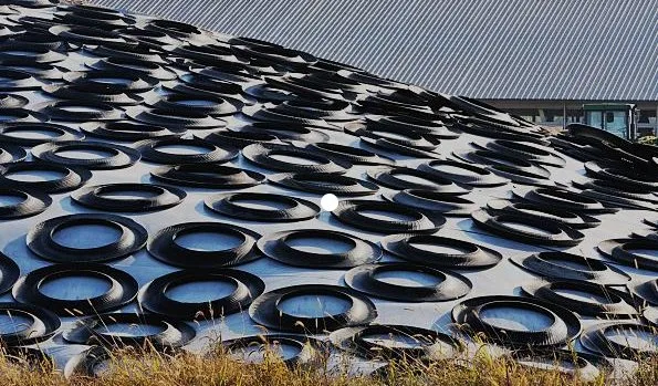 Cobertura de proteção contra silagem de elevada resistência