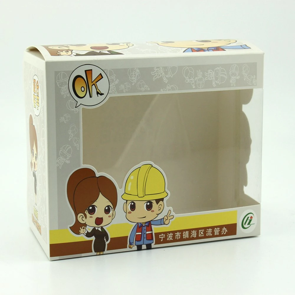 Exquisite Barbie Dolls Toy Cardboard Paper Packaging Boxes with Clear Window