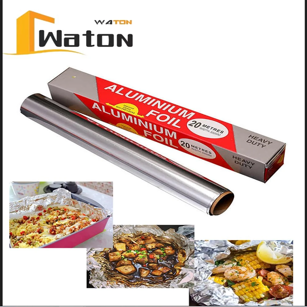 Aluminium Foil Paper Rolls Single Foil Coated Paper Food Packaging Paper