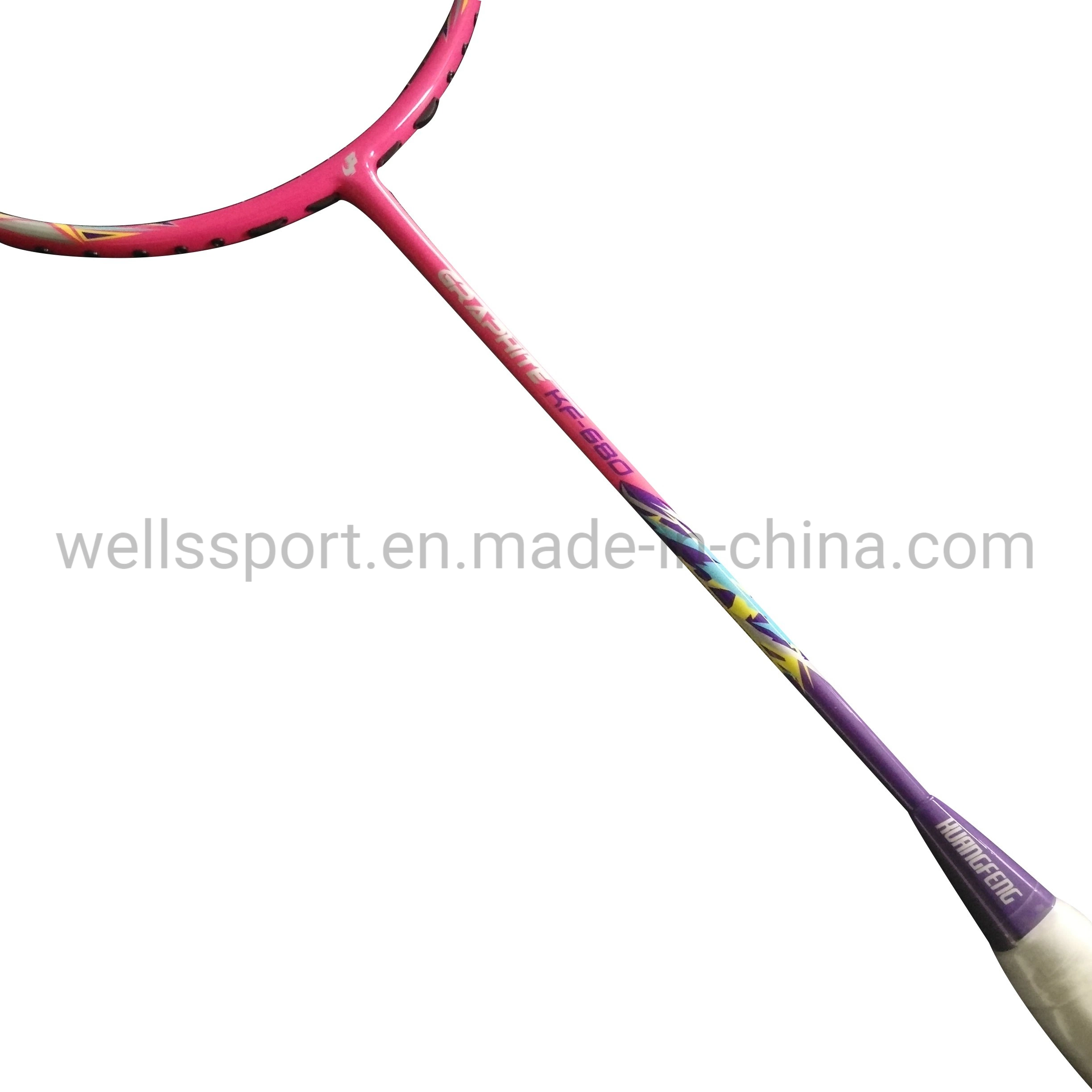 Factory OEM Half Carbon Badminton Racket Badminton Racquet