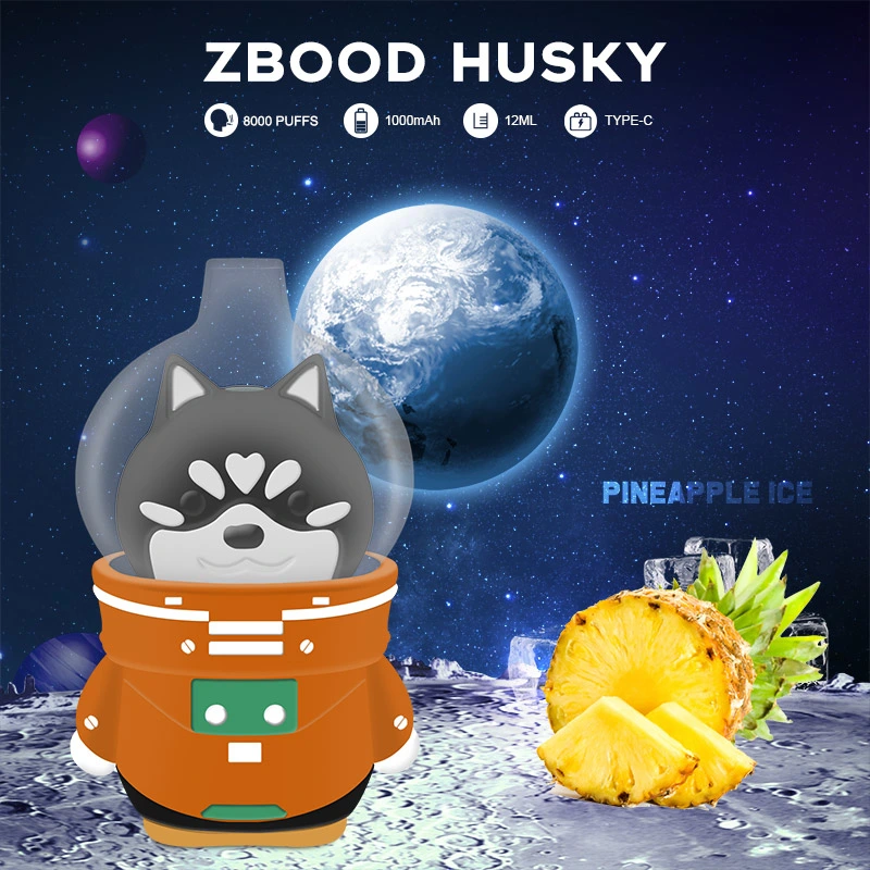 Zbood Customize Original Space Husky 8000 Puffs Toy Vape New Version Lavie Kk Beast Gummy Bear Puff Bar Smok Cute Wape Vape