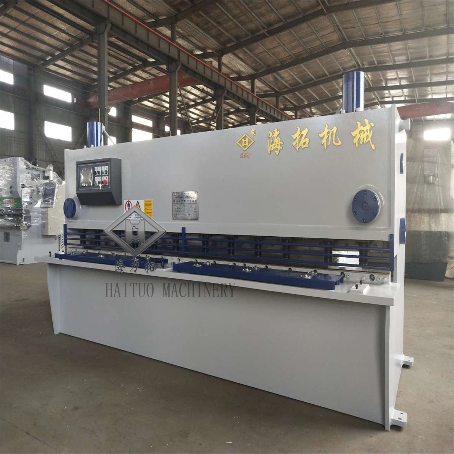 QC11y Sheet Metal Plate CNC Hydraulic Swing Beam or Guillotine Cutting Mechanical Shearing Machine