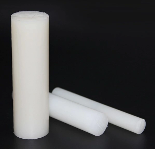 PVDF Fluoropolymer Dia 15mm Excellent Chemical Resistance PVDF Rod