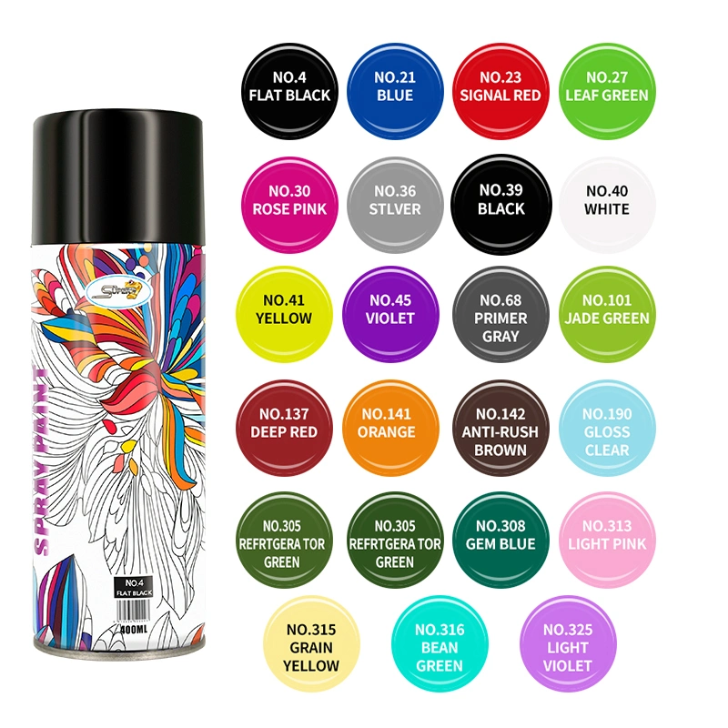 2023 Hot Sell Car Spray Paint Multi-Color Paint Spray with OEM