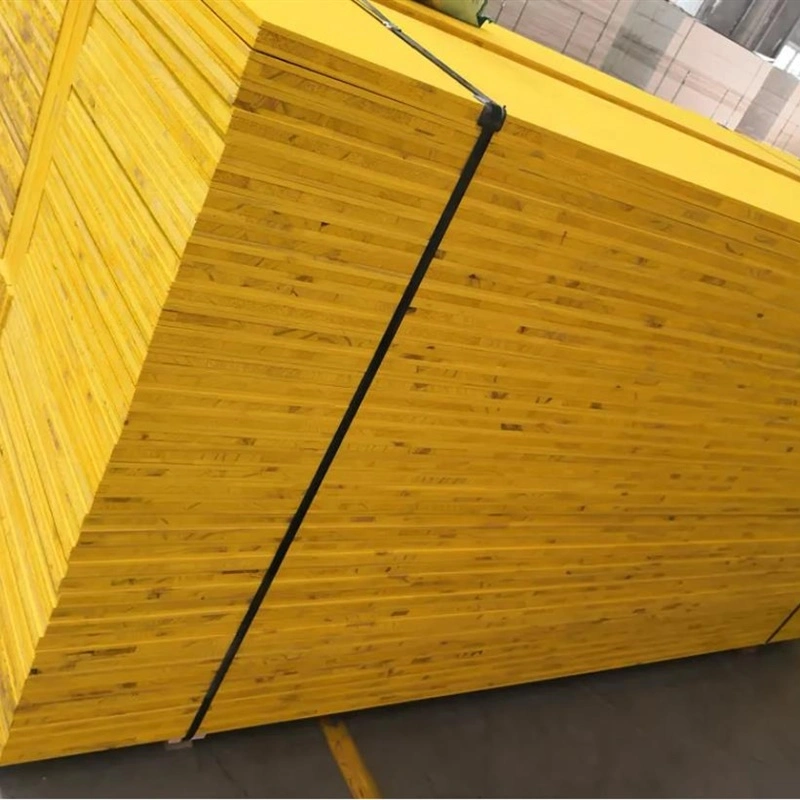 3 Layer Thick Board Yellow Plywood Pine/ Spruce 3-Ply Shuttering Plywood for Construction