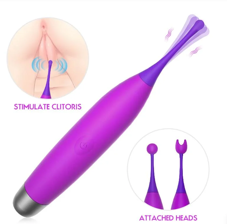 Best Design Mini Pen Female Vibrator Magic Multi-Speed Wireless Sex Toys Wand Massager