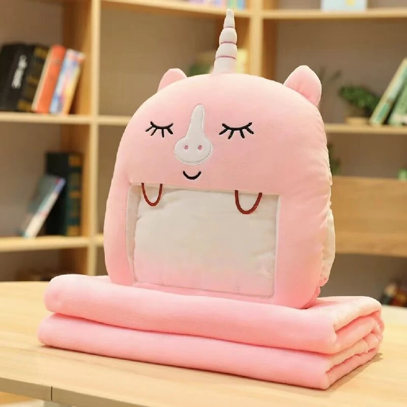 Warm Hands Pillow Plush Toys of Blanket See The Phohe Home Decoration