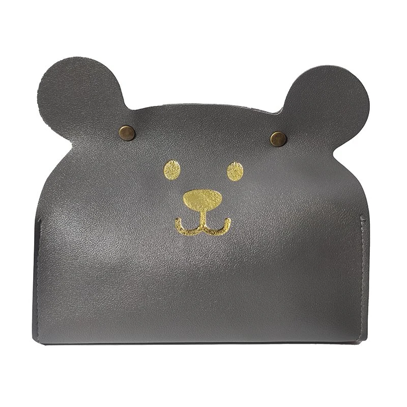Фабричная цена Оптовая цена Custom Cute Bear Shape кожа ткани Коробка