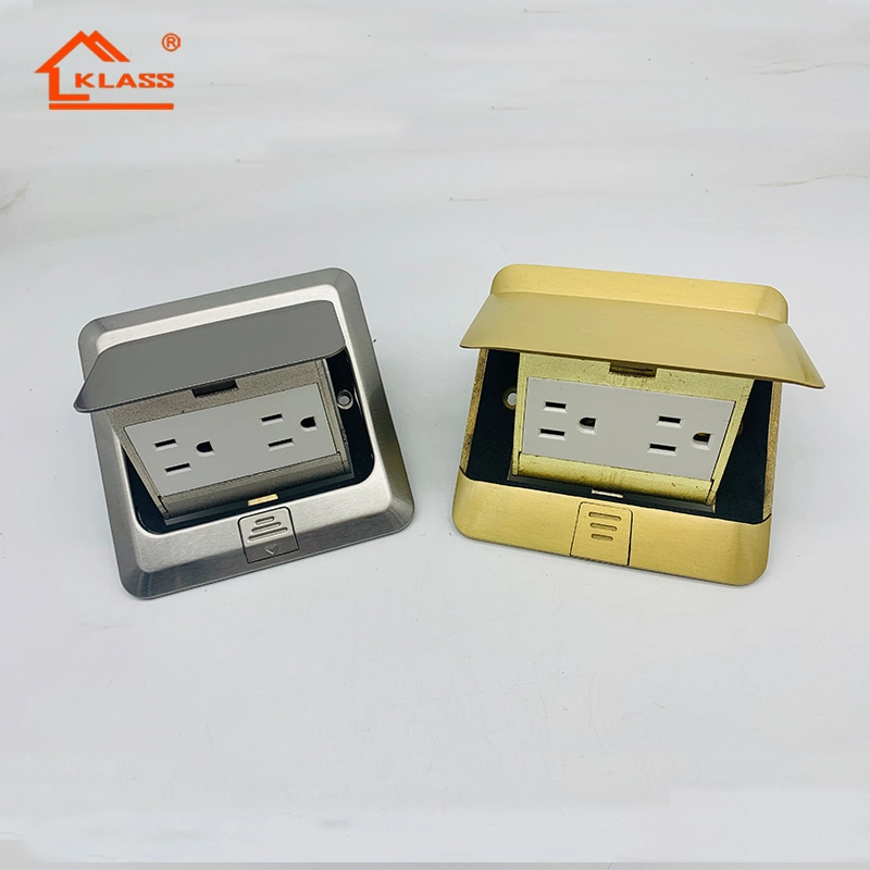 Office Home Hotel Pop up Floor Table Mounted Socket