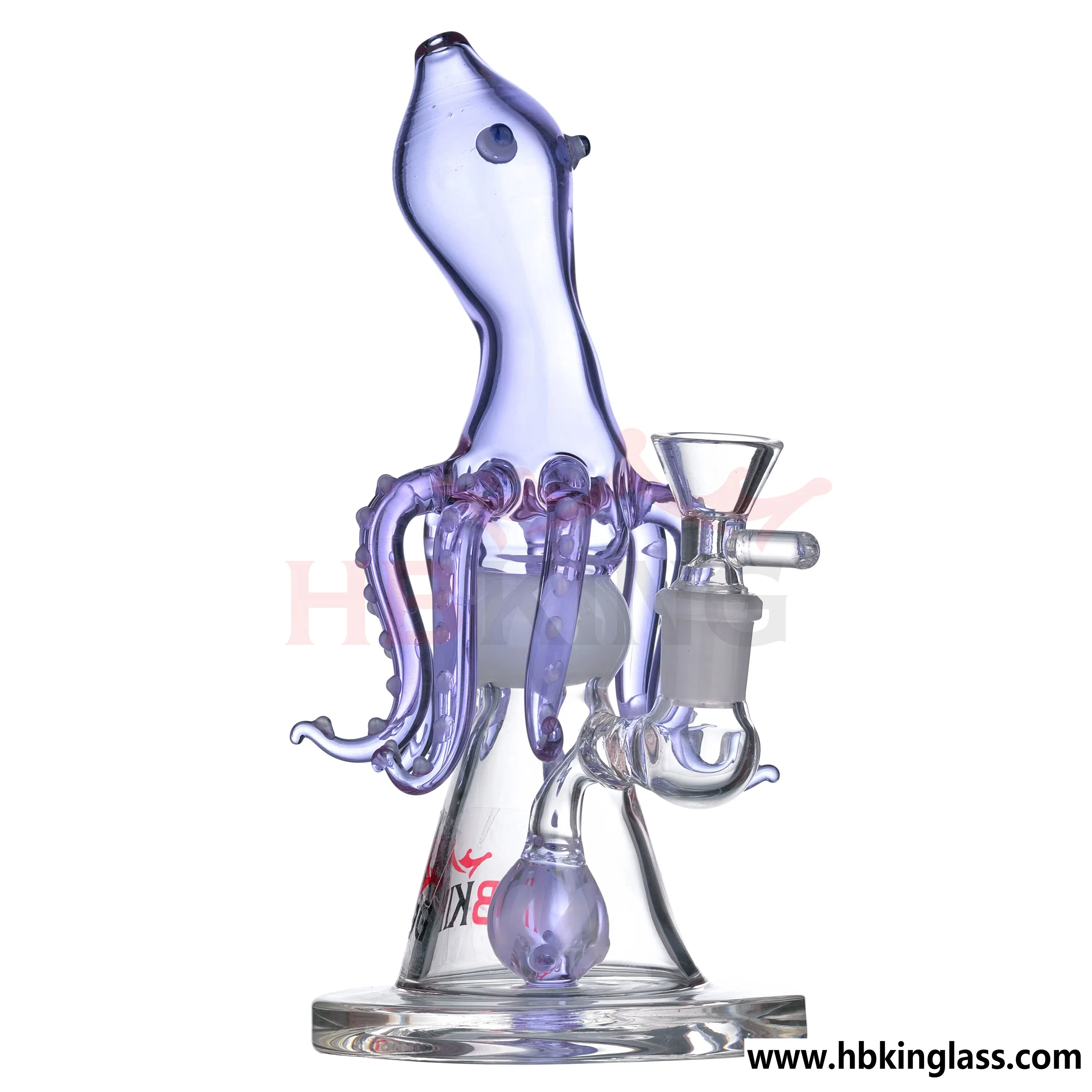 Hbking Waterpipe 2019 Hand Pipe Colorful Glass Water Pipe, DAB Rig, Art Work, USA Glass Water Pipe Bubbler Oil Rig Heady Glass Glassware