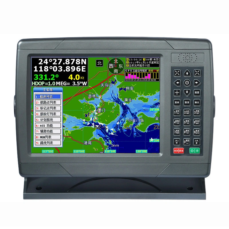 10,4 polegadas Marine plotters cartográficos GPS Navigator Barco Marine equipamentos de navegação