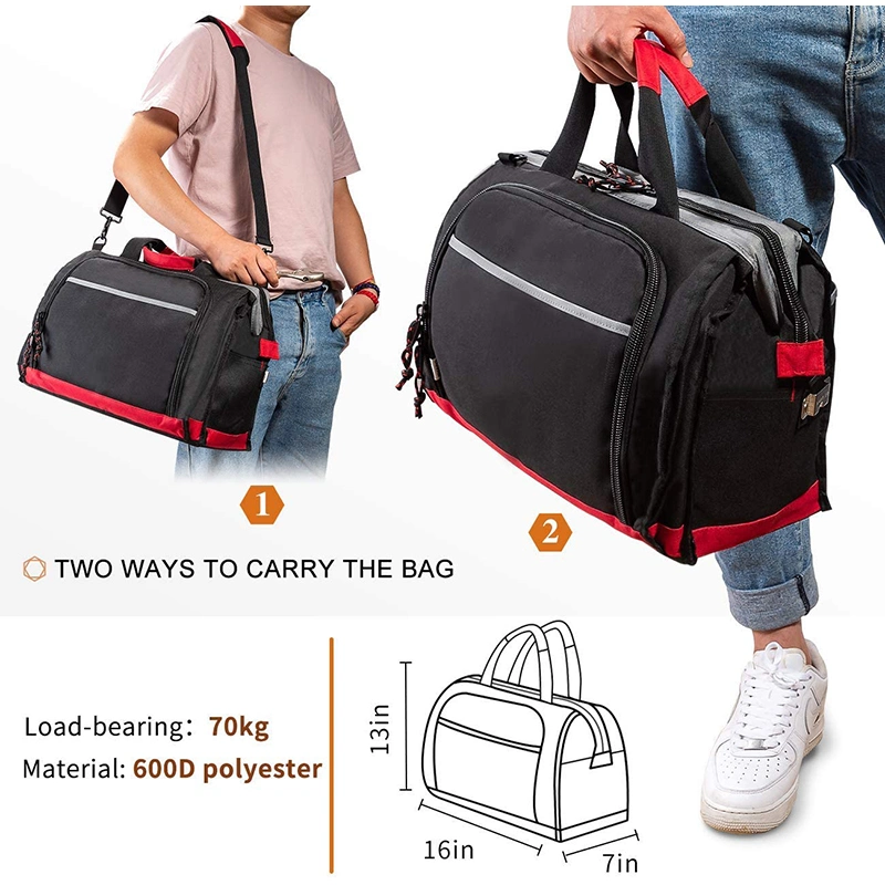 Heavy Duty Roomy Canvas Electric Tool Kit Organizer Shoulder Bag