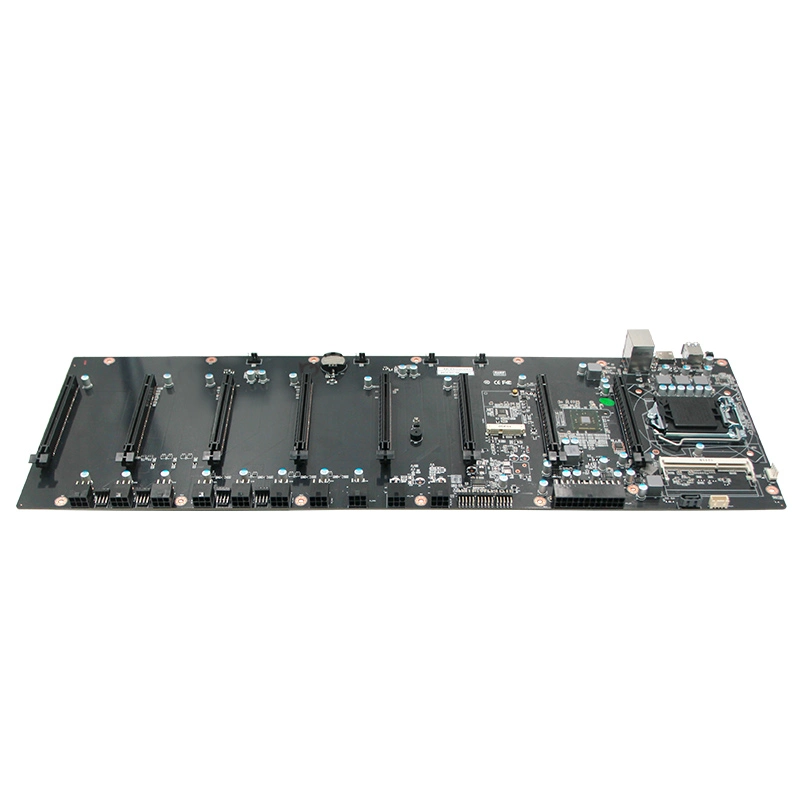 Industrial Motherboard HD I7 1DDR3 Slot 4USB 7pcie1X 8GPU RAM Msata 1150 Motherboard LAN I225 SATA Computer Mainboard