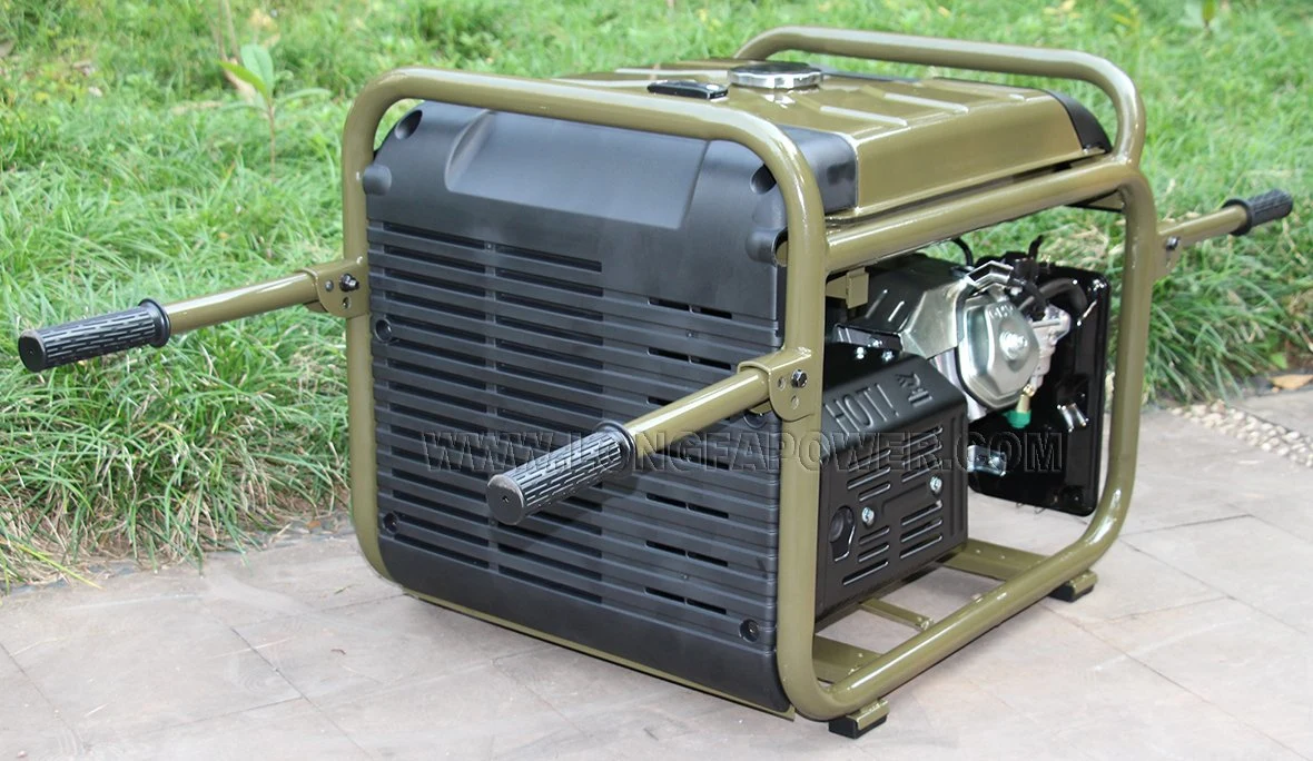 7.5kw 7.5 kVA 8 Kw 8.0 K 8.5kVA 8.5 Kw Kwt kVA 8500 W Watts Load Shorting Power Cut off Within 0.02 Seconds Miltary Rador Using Brushless AVR Gasoline Generator