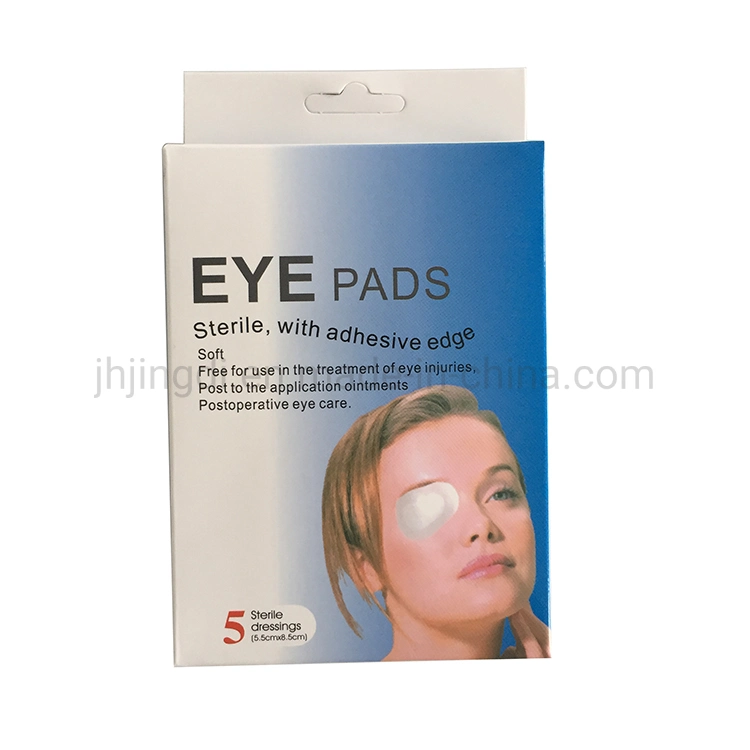 Sterile Adhesive Eye Pad 5cmx7.5cm/5.5cmx8.5cm/6.5cmx9.5cm